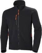 Odzież robocza - Helly Hansen Workwear Męska bluza polarowa Kensington fleece jacket - czarna, rozmiar M HH-72158_990-M - miniaturka - grafika 1