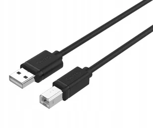 Unitek Kabel USB 2.0 Typ-A Typ-B M/M 1m Y-C430GBK - Kable USB - miniaturka - grafika 5