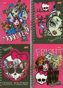 Zabawki kreatywne - St.majewski St. Spółka Akcyjna Sp.k. St. pamiętnik na spirali, Monster High, format A6 - miniaturka - grafika 1