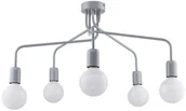 Lampy sufitowe - Jupiter 1675 - Żyrandol OLAF 5xE27/60W/230V szary - miniaturka - grafika 1