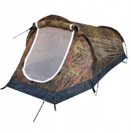 Namioty - MFH Namiot Norka tunelowy 1-osobowy Flecktarn - miniaturka - grafika 1