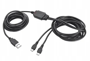 Trust GXT 222 Duo Charge & Play Kabel Dla PS4 Czarny 20165 - Akcesoria do Playstation - miniaturka - grafika 7