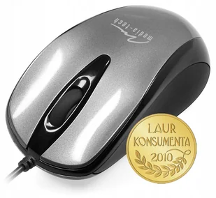 Media-Tech Plano MT-1091S szara (MT1091S) - Myszki - miniaturka - grafika 2