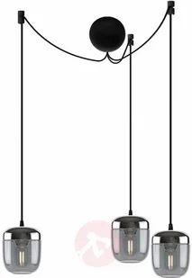 UMAGE UMAGE Acorn lampa wisząca 3-pkt. szary dymny stal - Lampy sufitowe - miniaturka - grafika 4