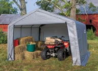 Garaże i wiaty - ShelterLogic Namiot garażowy ShelterLogic 3,7 x 3,7 m szary SHL70443_12x12x8 - miniaturka - grafika 1