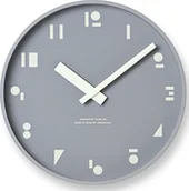 Zegary - Lemnos Zegar ścienny M, S, S. szary SYO21-04 GY - miniaturka - grafika 1