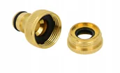 Inne akcesoria do nawadniania - Adapter mosiężny do zaworu 1/2" - 3/4" - miniaturka - grafika 1