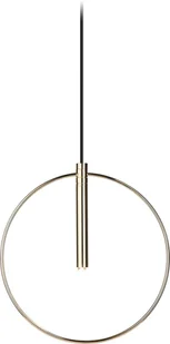 Amplex Lampa wisząca Faro 8290 okrągła oprawa w kolorze złotym - Lampy sufitowe Amplex Lampa wisząca Faro 8290 okrągła oprawa w kolorze złotym - Lampy sufitowe - miniaturka - grafika 1