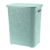 Kosze na bieliznę - Galicja Kosz na ubrania 55L miętowy - miniaturka - grafika 1