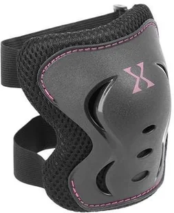 Nils EXTREME Zestaw ochraniaczy EXTREME H320 rozmiar M) Czarno-różowy - Ochraniacze - miniaturka - grafika 10