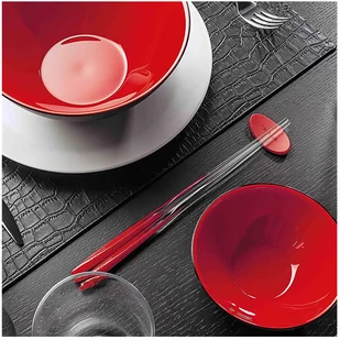 Guzzini My Fusion Miska Czarno-Czerwona Średnica 25,0 2814.25.140 - Miski i półmiski - miniaturka - grafika 5