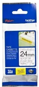 Taśmy do drukarek barwiące - Brother TZE-S151 Taśma 24mm, laminowana przeźroczysta, czarny nadruk E671-98505_20150122103409 - miniaturka - grafika 1