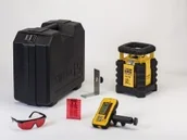 Poziomice laserowe - Stabila Samoniwelujący laser rotacyjny LAR 350 z pilotem MOTION CONTROL 7 części 19019 SB19019 - miniaturka - grafika 1