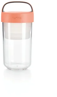 Lekue Pojemnik To Go 600 ml pomarańczowy 0301020R06U150 - Lunch boxy - miniaturka - grafika 2