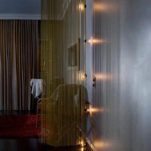 Łańcuch z LED LM, widoczne żarniki, bursztyn - Lampy pozostałe - miniaturka - grafika 2