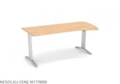 Biurka - WUTEH S.A. Biurko biurowe FLEX FL-18 (180x100x73,5cm) 1248 - miniaturka - grafika 1