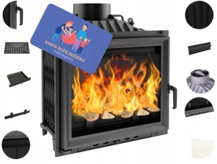 Kominek Wkład Antek 10 +11ów FI150 Zniżka - Wkłady kominkowe - miniaturka - grafika 4