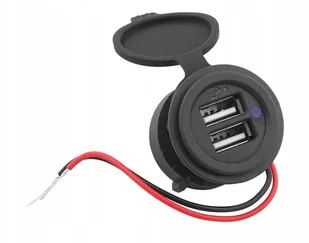 Lexton Ładowarka  Ładowarka samochodowa uniwersalna do montażu USB 3.0 12/24V 5V/3.1A LXG521 - Ładowarki samochodowe - miniaturka - grafika 2