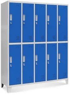 Szafa biurowa JAN NOWAK Bartek Antracyt Orzech - Szafy biurowe - miniaturka - grafika 3