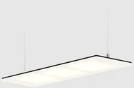 Lampy sufitowe - OMLED OMLED One s3 - płaska lampa wisząca OLED czarna - miniaturka - grafika 1