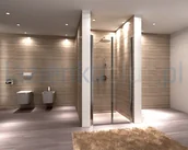 Ścianki i drzwi prysznicowe - Rea Drzwi 90 cm Western Space N2 REAK9993 REAK9993 - miniaturka - grafika 1