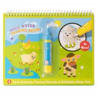Zabawki interaktywne dla dzieci - Książeczka wodna z mazakiem - Zwierzęta - miniaturka - grafika 1