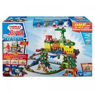 Fisher Price Tomek i Przyjaciele Super Mega Stacja FGR22 - Pociągi dla dzieci - miniaturka - grafika 3