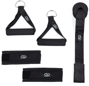 SMJ sport Zestaw: gumy oporowe z uchwytami 5szt. sport EX005 - Pozostały sprzęt i akcesoria do ćwiczeń - miniaturka - grafika 4