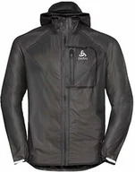 Kurtki i kamizelki sportowe męskie - Odlo Odlo Męska kurtka Zeroweight Dual Dry czarny czarny XL 313022 - miniaturka - grafika 1