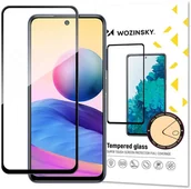 Szkła hartowane na telefon - Wozinsky super wytrzymałe szkło hartowane Full Glue na cały ekran z ramką Case Friendly Xiaomi Redmi Note 10 5G / Poco M3 Pro czarny hurtel-72948-0 - miniaturka - grafika 1