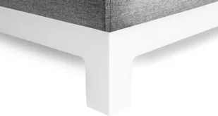 Beliani Otomana ogrodowa szara z białym ROVIGO 212074 - Sofy i kanapy - miniaturka - grafika 7