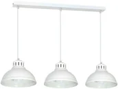 Lampy sufitowe - Lampa wisząca Sven 3 x 60 W E27 biała 9077 - miniaturka - grafika 1