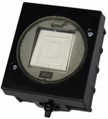 Gniazdka elektryczne - Berker dzwonek Polmark Tarnów natynkowy IP44 lambda czarny - miniaturka - grafika 1