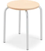 Taborety i hokery - AJ Produkty Stołek Aida I, wysokość: 440 mm, brzoza - miniaturka - grafika 1