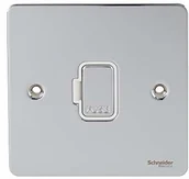 Bezpieczniki elektryczne - Schneider Electric GU5200WPC Ultimate Płaska płyta, nieprzełączane połączenie bezpiecznika, chrom - opakowanie 1 szt. GU5200WPC - miniaturka - grafika 1