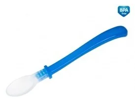 Canpol babies Canpol Łyżeczka silikonowa miękka 21/488 21/488 - Sztućce dla dzieci - miniaturka - grafika 3