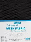 Nożyce kuchenne - ByAnnie byannie sup209 Black Lightweight Mesh Fabric, 18 X 54 cale około 45,7 x 137 cm materiału ,100 percent poliester, czarna, 28 x 20 x 1 cm PBA02030 - miniaturka - grafika 1