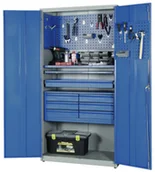 Szafki BHP - intra.se Swedmach Duża Szafa Narzędziowa - Warsztatowa (200 Cm Wysokości) - miniaturka - grafika 1