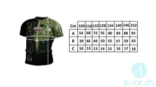 IRON PRO Koszulka treningowa JUNIOR MFC "MINE" a-ty 06325-146 - Kimona, stroje i obuwie - miniaturka - grafika 2