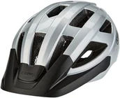 Kaski rowerowe - Abus Macator Kask, gleam silver L | 58-62cm 2021 Kaski miejskie i trekkingowe 87220 - miniaturka - grafika 1