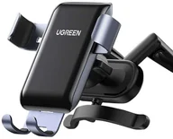 Uchwyty samochodowe do telefonów - uGreen Uchwyt samochodowy UGREEN LP274 do kratki szary) 11534 - miniaturka - grafika 1