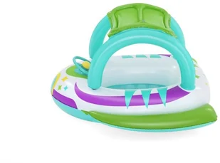 Bestway Dmuchana Łódka 107cm x 112cm Bestway 34149 LT-10724-0 - Materace dmuchane i koła do pływania - miniaturka - grafika 6