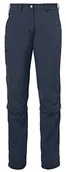Spodnie narciarskie - Vaude Damen Women's farley zo Capri Pants spodnie, niebieski, 38 046657500380 - miniaturka - grafika 1