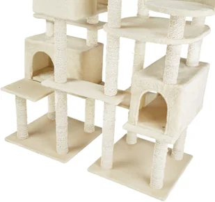 tectake Drapak dla kota Entissar 214 cm - beżowy 403919 - Drapaki dla kotów - miniaturka - grafika 4