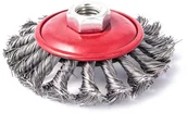 Materiały ścierne - Szczotka Druciana Tarczowa 125mm M14 Drut Skręcany - miniaturka - grafika 1