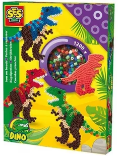 Ses Creative Koraliki prasowanki dinozaur T-REX - Prace ręczne dla dzieci - miniaturka - grafika 4