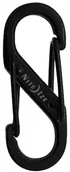 Sprzęt wspinaczkowy - Nite Ize S-Biner rozmiar 1 trwałe na karabińczyk, czarny, s SB1-2PK-01 - miniaturka - grafika 1