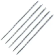 Pasmanteria - PRYM PRYM Double-Pointed And Glove Knitting Needles 20cm / 5mm Pearl Grey - miniaturka - grafika 1