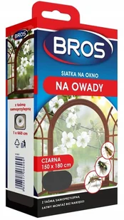 Bros Siatka na okno czarna 150cmx180cm) - Moskitiery - miniaturka - grafika 2