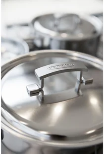 Demeyere Demeyere - Garnek niski z pokrywką Industry 4 L 40850-741-0 - Garnki - miniaturka - grafika 7